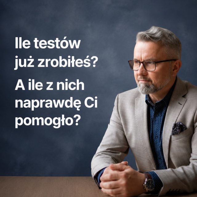 Ile testów, kwestionariuszy i różnych narzędzi rozwojowych zrobiłeś już w swoim życiu?

A ile z nich naprawdę pomogło Ci lepiej zrozumieć:
- w czym jesteś naturalnie mocny,
- co daje Ci energię,
- a co warto inaczej poukładać, ograniczyć albo delegować?

Tak jak w życiu, tak i pracy z CliftonStrengths® Gallupa ważny jest nie tylko sam wynik.

Najpierw indywidualnie wykonujesz profesjonalne badanie.
Potem w zespole pracujemy nad jego zrozumieniem i praktycznym wykorzystaniem — tak, żeby Twoje talenty nie były tylko nazwane, ale realnie wspierały Cię w decyzjach i codziennym działaniu.

15 maja w Białymstoku poprowadzę warsztat poświęcony właśnie temu.

To już ostatni moment, żeby zapisać się i spokojnie zdążyć z badaniem przed warsztatem.

Link do zapisów wrzucam w komentarzu.