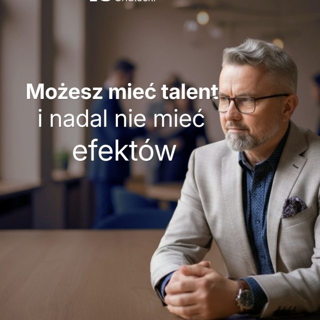 Możesz zasuwać od rana do nocy i dalej nie widzieć sensownych efektów.

To jedna z pułapek związanych z talentami.

Korzystanie z talentów może dawać ogromną energię i poczucie sprawczości.

Ale jeśli nie robisz tego świadomie, łatwo wpaść w robienie wielu rzeczy, które wcale nie prowadzą do tego, co naprawdę ważne.

Talent to potencjał.

Mocną stroną staje się dopiero wtedy, gdy zaczynasz go rozumieć i używać dojrzale.

Właśnie temu poświęcony jest warsztat o dojrzałych talentach według badań Gallupa, który poprowadzę 17 lipca w Białymstoku.

Link do rejestracji znajdziesz na https://fb.me/e/1ZILFlCD05