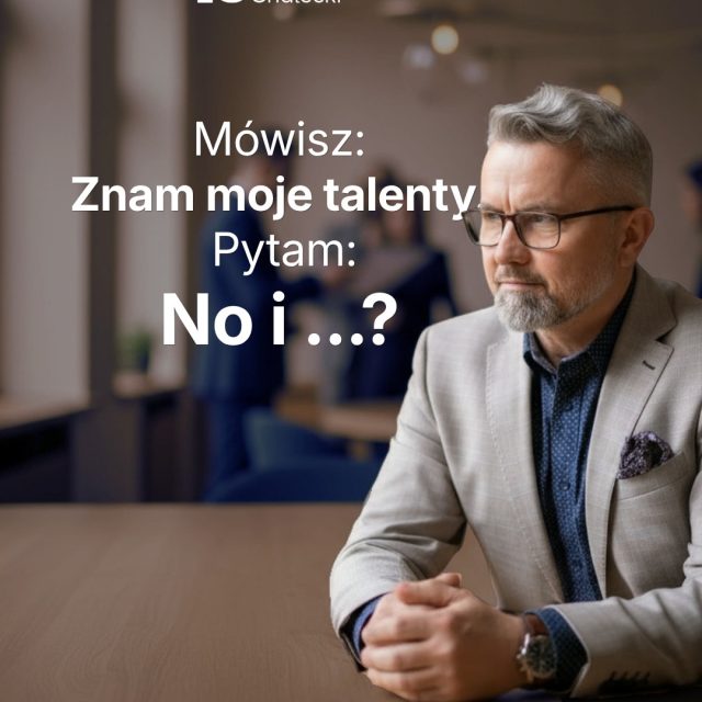 Zrobienie badania Gallupa może być bardzo ciekawym doświadczeniem.

Nagle widzisz swoje naturalne sposoby działania nazwane konkretnym językiem.

Możesz odkryć, że masz talent do działania, relacji, strategii, analizowania, rozwijania innych albo brania odpowiedzialności.

I to jest wartościowe.

Ale najważniejsze pytanie brzmi:

**co z tym dalej robisz?**

Bo samo poznanie talentów jeszcze nie oznacza, że korzystasz z nich świadomie.

Dlatego na warsztacie nie zatrzymujesz się na pytaniu:

**„Jakie masz talenty?”**

Idziesz dalej:

**„Jak ich używasz?”**
**„Kiedy Cię wzmacniają?”**
**„Kiedy zaczynasz nimi przykrywać napięcie, presję albo potrzebę udowadniania?”**
**„Co możesz z tym zrobić w praktyce?”**

17 lipca w Białymstoku poprowadzę kolejną edycję warsztatu o talentach według Gallupa.

To spotkanie dla osób, które chcą lepiej zrozumieć siebie — nie teoretycznie, ale praktycznie.

Link do rejestracji zostawiam w pierwszym komentarzu.