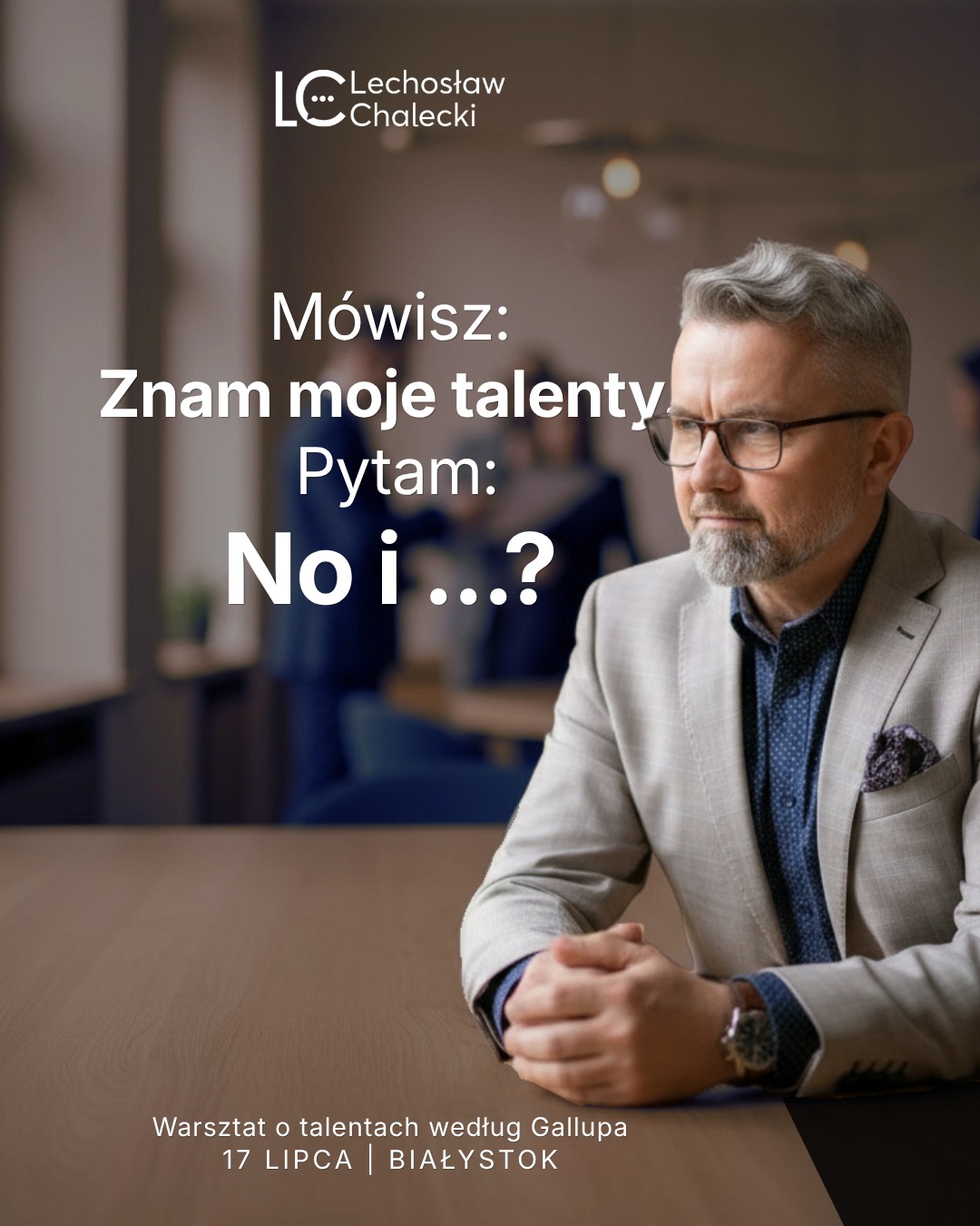 Zrobienie badania Gallupa może być bardzo ciekawym doświadczeniem.

Nagle widzisz swoje naturalne sposoby działania nazwane konkretnym językiem.

Możesz odkryć, że masz talent do działania, relacji, strategii, analizowania, rozwijania innych albo brania odpowiedzialności.

I to jest wartościowe.

Ale najważniejsze pytanie brzmi:

**co z tym dalej robisz?**

Bo samo poznanie talentów jeszcze nie oznacza, że korzystasz z nich świadomie.

Dlatego na warsztacie nie zatrzymujesz się na pytaniu:

**„Jakie masz talenty?”**

Idziesz dalej:

**„Jak ich używasz?”**
**„Kiedy Cię wzmacniają?”**
**„Kiedy zaczynasz nimi przykrywać napięcie, presję albo potrzebę udowadniania?”**
**„Co możesz z tym zrobić w praktyce?”**

17 lipca w Białymstoku poprowadzę kolejną edycję warsztatu o talentach według Gallupa.

To spotkanie dla osób, które chcą lepiej zrozumieć siebie — nie teoretycznie, ale praktycznie.

Link do rejestracji zostawiam w pierwszym komentarzu.